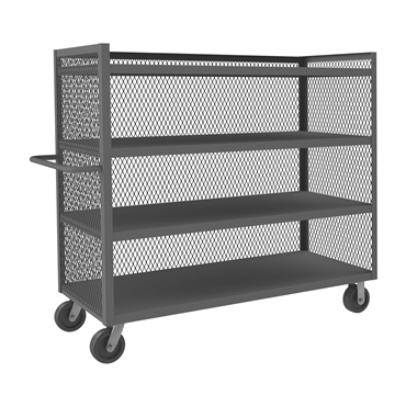 3 Sided Mesh Fixed Shelves Truck